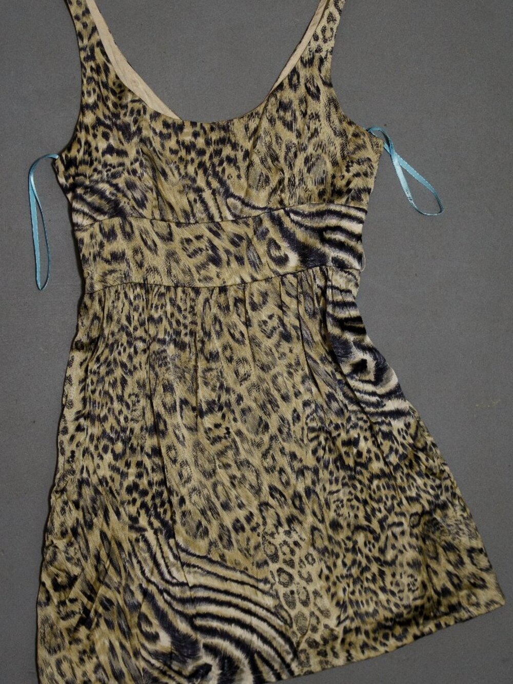 Marciano Animal Print Silk Dress – Size S/P